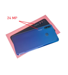 Tkgz Huawei Uyumlu P30 Lite Arka Kapak ( Kamera Lensli 24 MP) MAVİ