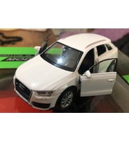 Oyuncak Model Metal Araba 1/36 Çek Bırak Beyaz Audi Q3 Jeep