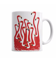 Flamingo Kupa Bardak Porselen