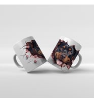 Baskılı Kupa Bardak Sevimli Köpekler - 20