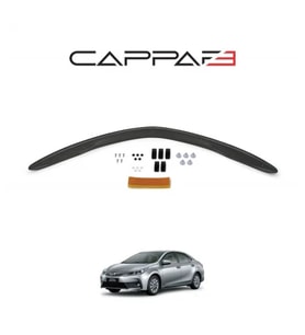 Toyata Corolla 2013-2018 Yıl Aralığı Uyumlu Kaput Rüzgarlığı 3mm