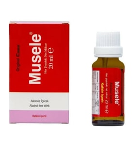 MUSELE 20 ML SIVI GIDA TAKVİYESİ
