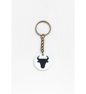 Boğa Burcu NFC Anahtarlık – Akıllı Temassız Bağlantı Özellikli Burç Anahtarlığı (3,5 cm)