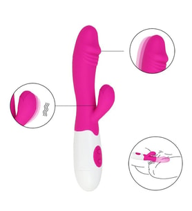 PRIME TOYS Sora Klitoris ve G-Spot Uyarıcı 2 in 1 Rabbit Vibratör