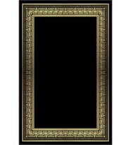 Eliana Home Baskılı, Yıkanabilir Kaymaz Taban Salon Halısı LNA0290-SD565 100x150 cm (Siyah)
