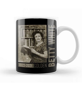 Betty White Golden Kupa Bardak Porselen