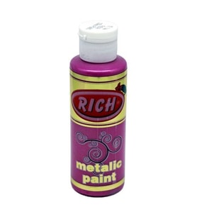 Rich Metalik Akrilik Boya 120 cc. 744 FUŞYA 
