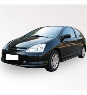 Honda Euro Uyumlu Civic Ön Tampon Altı (Type-R Md) Fiber 2001-2006