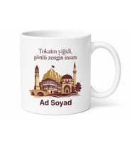 Tokatlı Hemşehriye Özel İsimli Baskılı Kupa Bardak Tokat Hediye
