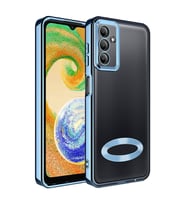 Samsung Galaxy A05S Uyumlu Kılıf Kamera Korumalı Logo Gösteren Zore Omega Kapak