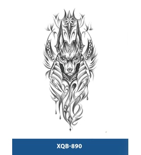 XQB-890 ORTA BOY ULU KÖPEK DESEN GEÇİCİ DÖVME-TATTO