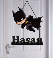 Gifties Batman Kişiye Özel Kapı Süsü (Karışık)