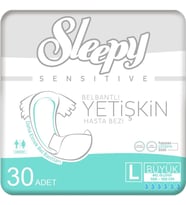 Sleepy Yetişkin Hasta Bezi Bel Bantlı L - Large - Büyük 30 Adet