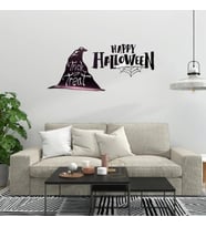 Happy Halloween Temalı Duvar Stickerı