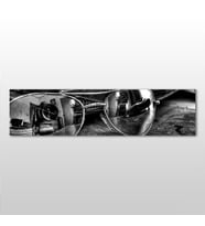 Gözlük Yansıma Kanvas Tablo 180x60cm (Karışık)