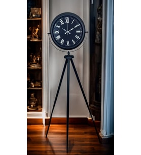 Midnight Black Tripod Ayaklı Saat (Standart)