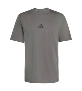 Essentials 3-Stripes Single Jersey Tişört KC0887 (Gri)