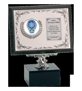 ODAK KUPA - Ahşap Plaketler - PL-068 B - 15x20 cm