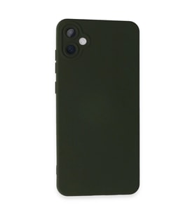 Northcity Samsung Galaxy A05 Kılıf Nano İçi Kadife Silikon - Koyu Yeşil