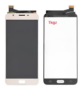 Samsung Galaxy J7 PRİME - SM-G610F Uyumlu Lcd Ekran Dokunmatik Servis Lcd GOLD