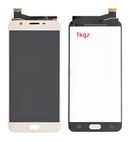 Samsung Galaxy J7 PRİME - SM-G610F Uyumlu Lcd Ekran Dokunmatik Servis Lcd GOLD