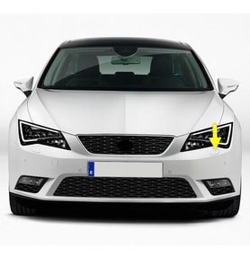 Seat Leon 3 2013-2016 Far Yıkama Kapağı Sol Ön 5F0807753