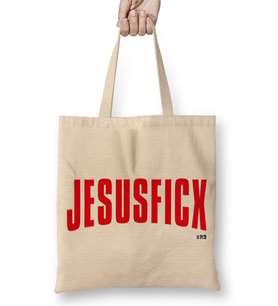 Jesuscx Jesus Fique Bez Çanta Uzun Saplı