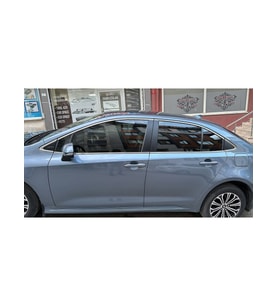 Toyota Corolla Krom Cam Çerçevesi  12 Parça (2018-2025 Modeller Arası) Paslanmaz Çelik Krom