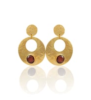 Kadir Jewellery 22 Ayar Altın Kaplama Vintage Küpe -El İşçiliği Ve Hipoalerjenik Küpe