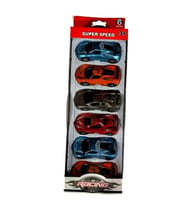 Racing Metal Yarış Arabaları Kutuda Oyuncak 6Lı