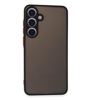 Newface Samsung Galaxy S24 Kılıf Montreal Silikon Kapak - Siyah