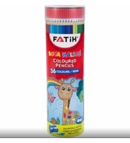 FATİH 36 RENK KUTULU KURU BOYA KALEMİ