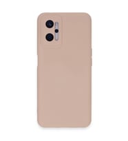 Realme 9i 4g Kılıf Nano İçi Kadife Silikon - Pudra