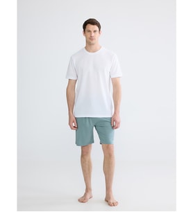 LC WAIKIKI Yeşil Slim Fit Erkek Pijama Alt Şort