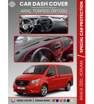 MERCEDES VITO W447 (2014-2023) Torpido Örtüsü Premium Kalite Torpido Koruma Özel Kesim UV Koruma