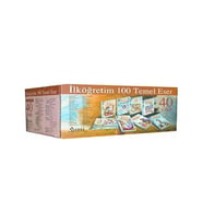İlköğretim 100 Temel Eser (40 Kitap Kutulu) (Krem)