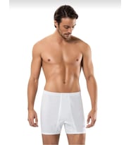 ERDEM 1350 ERKEK PENYE PAÇALI SPOR KÜLOT 10 ADET (Beyaz)