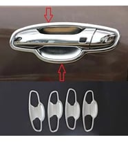 Kia Sportage Uyumlu 2015 Sonrası Dış Kapı Kolu İç Kaplama ABS Krom Parça