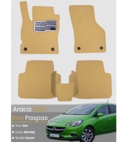 OPEL CORSA E (2014-2018) Uyumlu EVA Paspas Tam Set–Araca Özel,Kolay Montaj,Oto Paspas