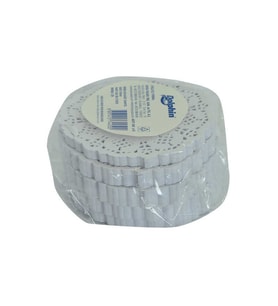 Kağıt Bardak Altlığı 9 Cm Dantel Desenli Beyaz 500 Adetli 1 Paket