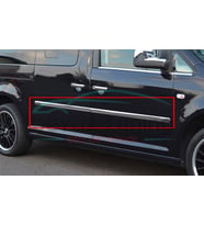 Volkswagen Caddy Yan Kapı Çıtası Kromu Nikelajı 2004-2015