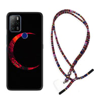 Omix X300 X500 X400 X600 X700 Kılıf Boyun Asklı Rasta Silikon Red Moons 1747