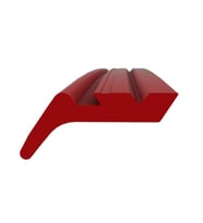Contacall Cnc Kızak Fitili Puntalı Sıyırıcı Tipi Cnc Contası 5 Metre Kırmızı