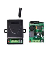 1 Kanal 12V 433MHz RF Alıcı Verici Garaj Kapı Kontrol Sistemi + 2 Kumanda  Uzaktan Kumandalı Garaj Açma Sistemi