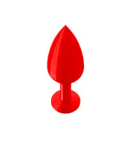 Ecotoy 10cm Anal Tıkaç (Butt Plug) - Kırmızı