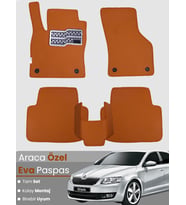 SKODA OCTAVİA A5 (2004-2012) Uyumlu EVA Paspas Tam Set–Oto Paspas,Araca Özel,Kolay Montaj