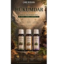 Hükümdar Eril Enerji Doğal Yağ Bakım Seti (Sedir Ağacı & Sandal Ağacı & Paçuli)