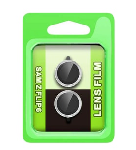 Uray store Samsung Galaxy Z Flip 6 Raze Metal Kamera Lens - Gümüş