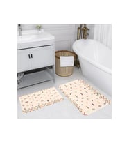 Eliana Home Baskılı 2'li Banyo Paspas Takımı RVG5189
