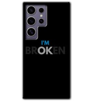 Galaxy S24 Ultra Kılıf HD Desen Baskılı Kılıf - Im Broken